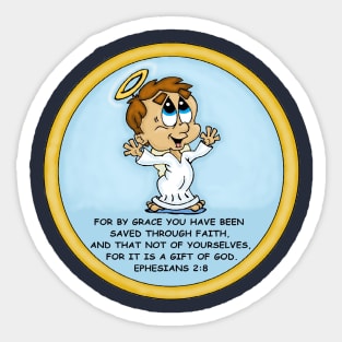 For by Grace "Fritts Cartoons" Sticker